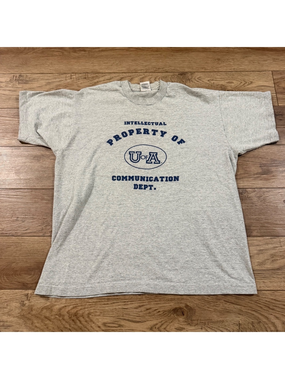 Vtg 90s U of A Property Of Communication Dept T-Shirt XL